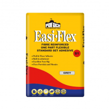 Palace Easy-Flex Flexible Fibre Reinforced Standard Set S1 Wall & Floor Tile Adhesive Grey 20kg